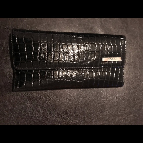 Black Leather Wallet - Picture 1 of 4